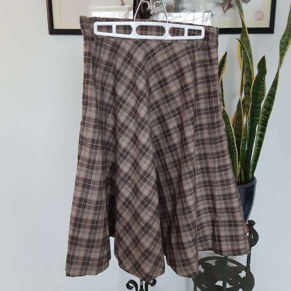 ELIG/Leoom Midi A-Line Skirt - Picture 1 of 4